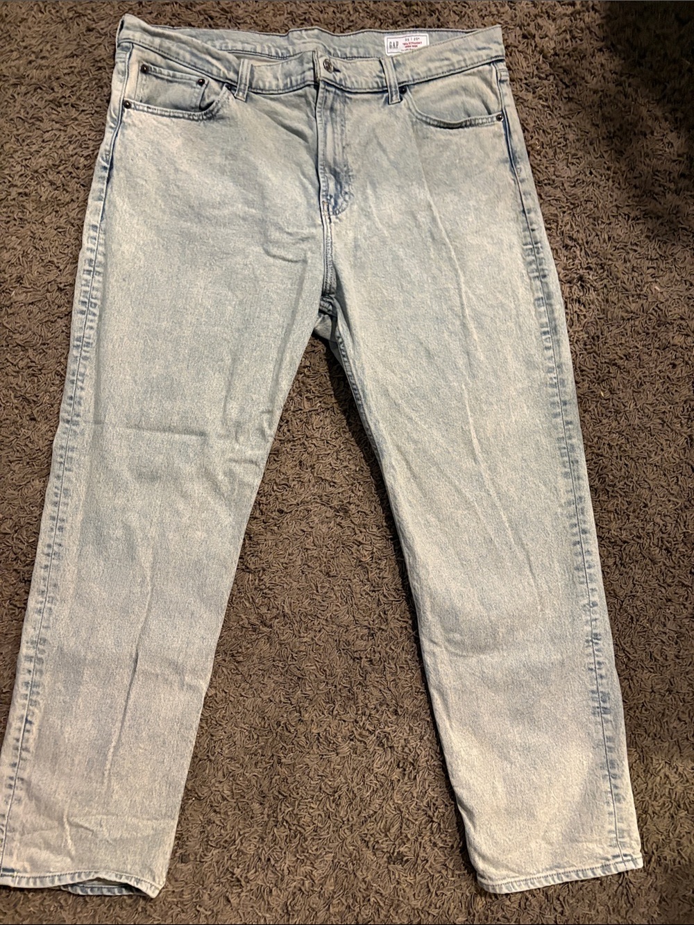 GAP Light Blue Straight-Leg Women's Jeans 35”/20